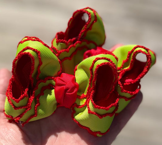 Grinch Inspired Christmas Piggies